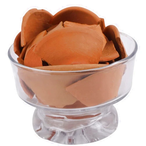 AEJESOP Edible Saucer Red Clay, Crispy Clay Chips, Edible Clay Chunks, Roasted Clay, 7oz (200g)