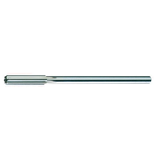 Cleveland C25622 Chucking Reamer, Straight Flute, Round Shank, Uncoated (Bright) Finish, 19/64