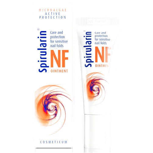 Spirularin Nail Fold Cream | .34oz Cosmetic Ointment for Healthy Nail Folds | Made in Germany