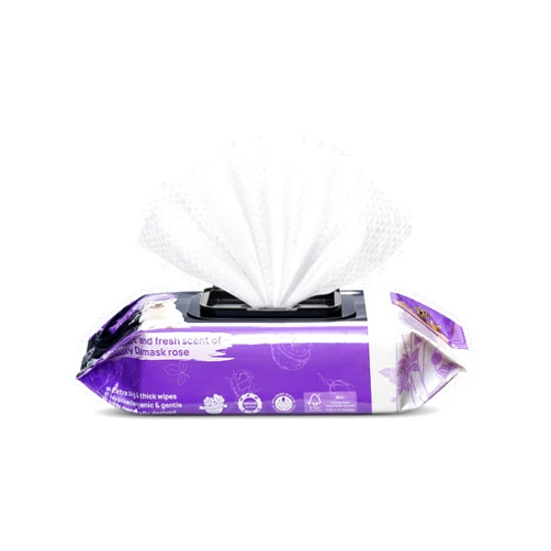 HICC PET Pet Wipes Cleaning Deodorizing for Dogs & Cats, Plant-Based Gentle Cat & Dog Wipes for Paws and Butt, Fresh Rose Scent Dog & Cat Wipes Cleaning Fur, 100 Counts