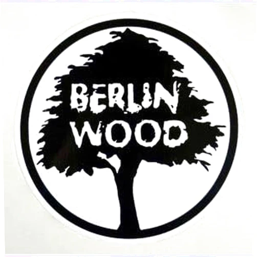 BERLIN WOOD Logo Sticker