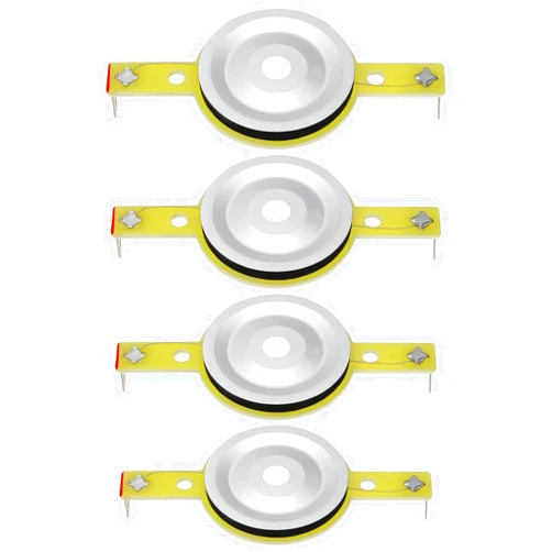 The Lord of the Tools 4pcs 25.4mm Bullet Super Tweeter Diaphragm Titanium Tweeter Voice Coil Speaker Film Compatible with PRV Audio RPTW350Ti TW350Ti
