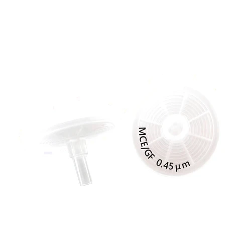 ALLPURE MCE Membrane Syringe Filters with 0.7μm Glass Fiber (GF) Pre-Filter Diameter 25mm Pore Size 0.45μm by Allpure Biotechnology [Pack of 100]