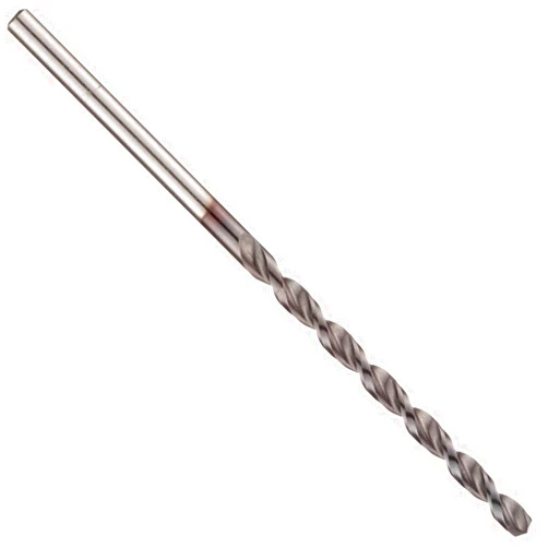Chicago-Latrobe Chicago Latrobe 150WLPN High-Speed Steel Jobber Length Drill Bit, TiCN Coated, Round Shank, Wide Parabolic Flute, 135 Degree Notched Point, 15/64