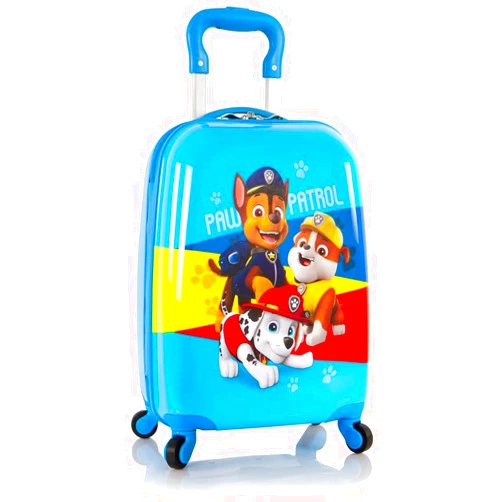 Heys Nickelodeon Paw Patrol 18-Inch Kids-Friendly, Lightweight, Durable Spinner Luggage with 4 Spinner Wheels and Telescopic Handle System