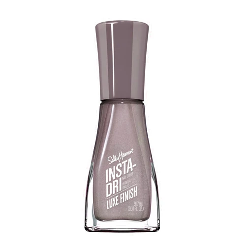 Sally Hansen Insta-Dri Nail Polish, Luxe Finish Collection, Extrava-grey, 0.31 fl oz