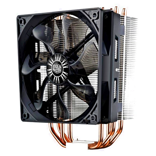 Cooler Master Hyper 212 Evo CPU Cooler (RR-212E-20PK-R2), 120mm PWM Fan, Aluminum Fins, 4 Copper Direct Contact Heat Pipes for AMD Ryzen/Intel