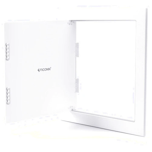 TICONN Access Panel for Drywall, 12 x12 Inch ABS Plastic Wall Hole Cover Access Doors, Easy Install Plumbing Wall Access Panel for Drywall, Ceiling, Wiring and Cables