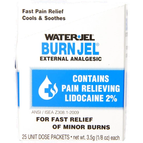 Water Jel Water-Jel Technologies - 600U-1 3.5 Gram Unit Dose Packet Burn Jel Topical Gel (25 Per Box)