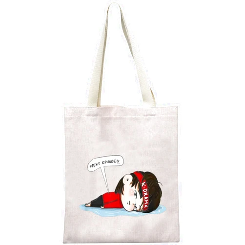 Generic MEIKIUP K-Drama Mama Cosmetic Bag K-pop Merchandise Korean Drama Gift Next Episode Storage Bag