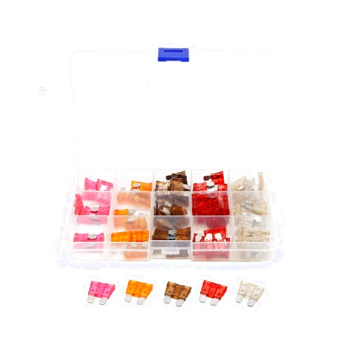 XYBSDBTNR 80Pcs 3A 5A 7.5A 10A 25A ATC ATO Auto Car Truck Regular Blade Fuse Kit