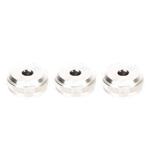 Keenso 3Pcs Trumpet Valve Metal Silver Screw Piston for Trumpet Replacement Musical Instrument Accessories (Trumpet Bottom Valve )