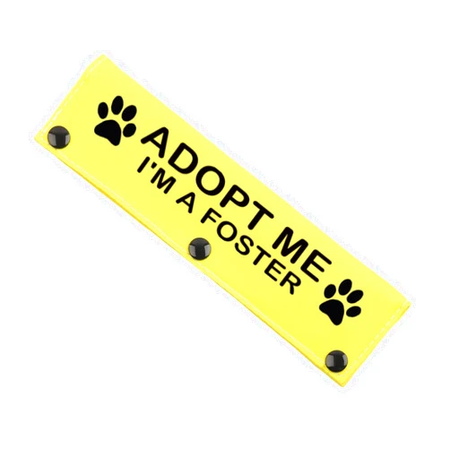 JXGZSO Adopt I’m A Foster Leash Sleeve Wrap Adopt Dog Leash Cover Dog Gift Rescue Gift (I'm A Foster DLS)