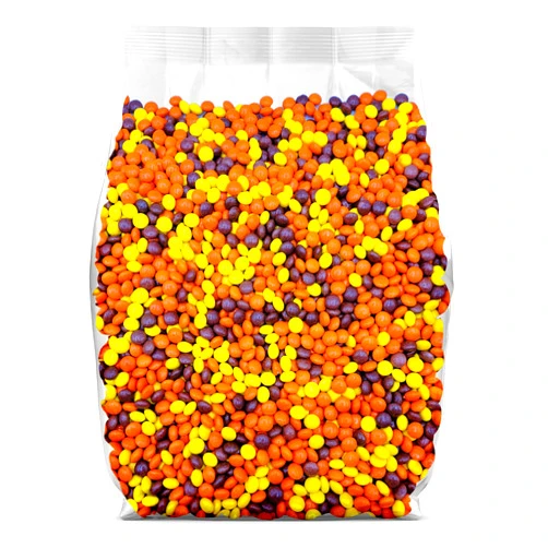 Yummy Chew ReesesPieces Minis Peanut Butter Candy - 5lb Bulk Reese'sPieces Candy - Mini Peanut Butter Candy in a Crunchy Shell – Reese Pieces Bulk Candy - Holiday Candy Bulk Pack - 5 Pounds