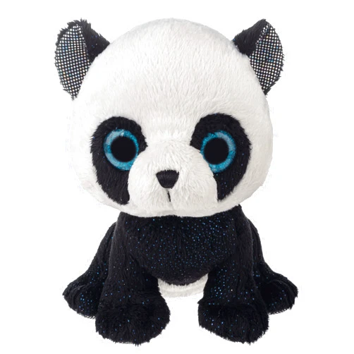 Webkinz 8 inch Panda Plush, Premium Stuffed Panda Bear Toy Animal, White and Black