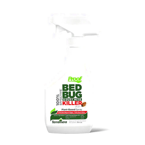 Proof Bed Bug & Dust Mite Killer, Plant-Based Spray, 16 Fl Oz