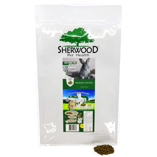 Sherwood Pet Health Adult Rabbit Food Timothy Hay Pellet 20 lbs. Hay-Based, Grain-Free, Soy-Free for Better Digestion