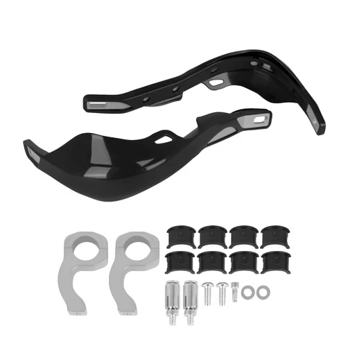WORLDMOTOP 7/8'' and 1 1/8'' Handlebar Hand Brush Guard Motorcycle Hand Guards Accessories Dirt Bike Handguards Universal for Motocross Supermoto Racing Bike Snowmobile ATV Enduro Pit Bike MX Off Road