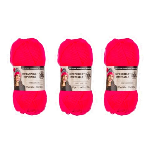 Loops & Threads Impeccable Yarn 4.5 oz Arbor Rose (3-Pack)