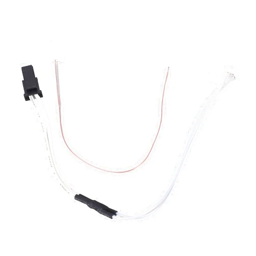 SASKATE 170mm MX3.0 Connector Ceramic Heater, 140mm XH2.54 Connector Thermistor Cable Kit 24V 80W 3D Printer, for QIDI X Plus3 Smart3 Maximum3 Q1 Pro