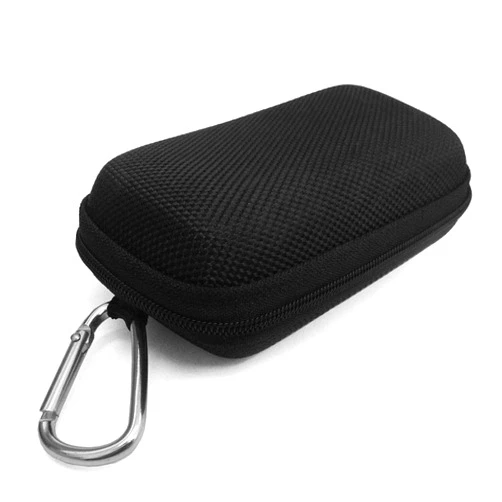 BestforYou for Sony A35 A55 Case,Durable Tough Carrying Case Storage Box for Sony Walkman NW-A50 A55 A56 A57 A55HN A56HN A57HN NW A45 A46 A47 A35 A36 A37 A35HN A36HN Eva Case with Climbing Hook (Black)