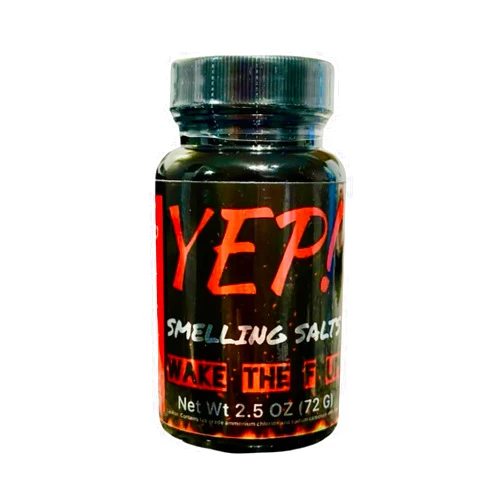 Yep Strength YEP! Wake The Faith Up! Smelling Salts for Athletes | Water-Activated Ammonia Inhalant - Must Activate Before First Use