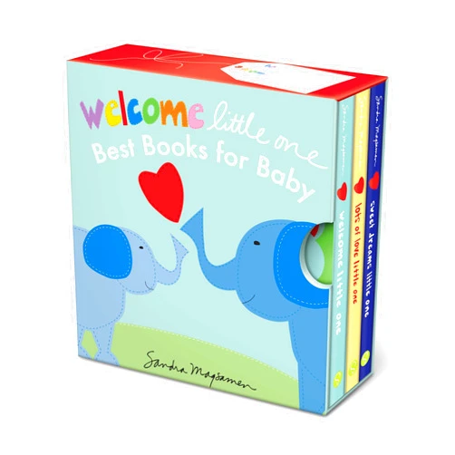 Sandra Magsamen Welcome Little One Box Set: A Board Book Collection of Best Books for Baby! (Welcome Little One Baby Gift Collection)