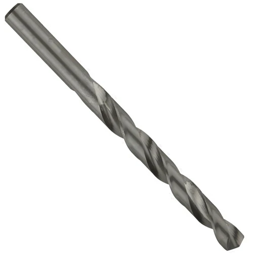 Chicago-Latrobe Chicago Latrobe 150ASP High-Speed Steel Jobber Length Drill Bit, Black Oxide Finish, Round Shank, 135 Degree Split Point, 1/8
