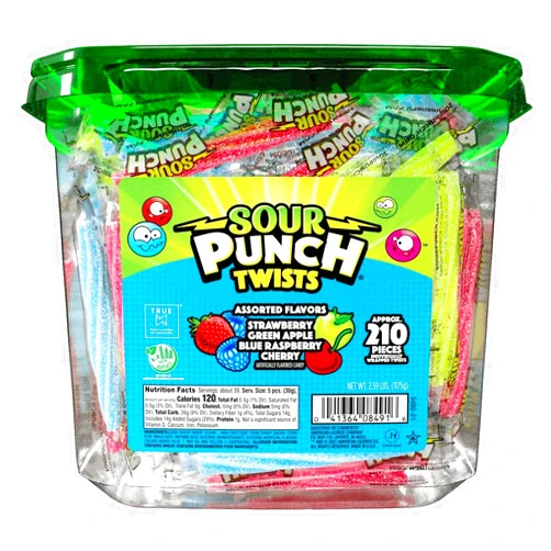 Sour Punch Twists, Sour Candy 3