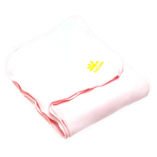 Nozone Baby Blanket, Sun Protective, Soft Rayon from Bamboo, UPF 50+ in Mellow Rose