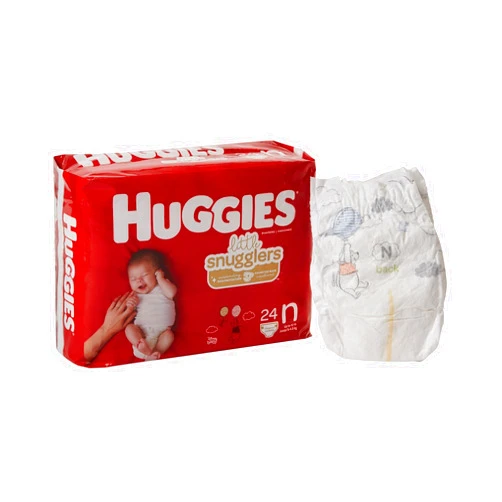 Kimberly-Clark Kimberly Clark 52238 - Diaper Huggies Nwbrn, 24 Count, Unisex Incontinence Protector