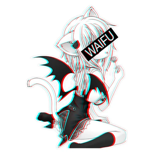 HJ Media High School Dxd - Koneko Waifu Waterproof Vinyl Window Bumper Sticker Decal 5