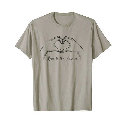 Gebärdensprache Liebe ist die Antwort T-Shirt