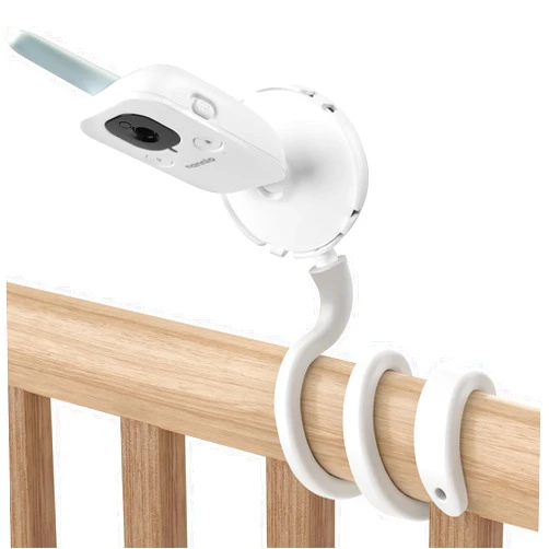HOLACA Baby Monitor Flexible Mount Crib Mount for nannio Hero2 Hero3 Video Baby Monitor Philips Avent SCD843/37 - Twist Versatile Mounting Kit for nannio Baby Monitor