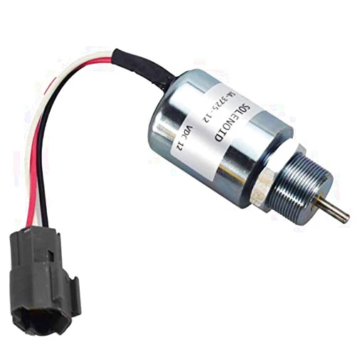 PANGOLIN SA-3725-12 30A87-20404 Stop Solenoid 30A87-10044 30A87-20400 PJ7415748 DC12V Fuel Shutdown Solenoid Cut Off Solenoid for S4L S3L L3E,VOLVO EC13 EC15 EC15B Excavator Engine Aftermarket Parts
