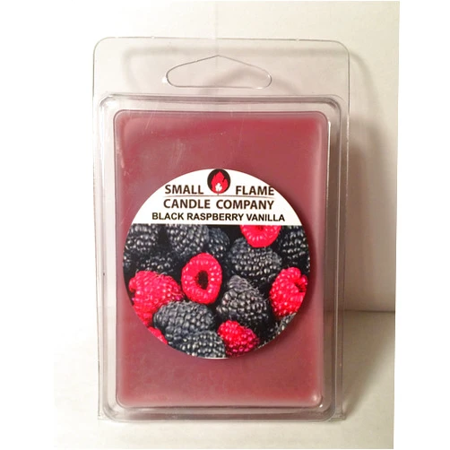 Small Flame Candle Company 2-Pack Hand-Crafted Natural Soy Wax Melt from Small Flame Candle Company (Black Raspberry Vanilla)