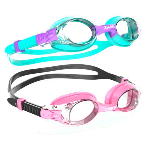 ZABERT K20 Swimming Goggles for Kids Girls Boys Age 3-14 Years Old, Anti-fog 100% UV Protection with Travel Bag