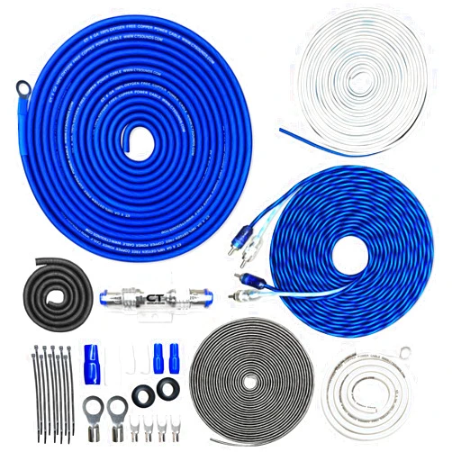CT Sounds 8 Gauge OFC Complete Amp Wiring Install Kit, AMPKIT-8GA-ELITE