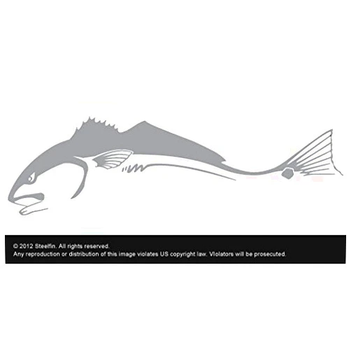 Steelfin Redfish/Red Drum Decal Sticker
