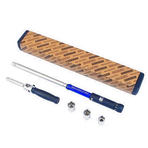 MichaelPro Click Torque Wrench - 2in1 with Lug Wrench 1/2 Inch Dr with 3 Sockets (11/16