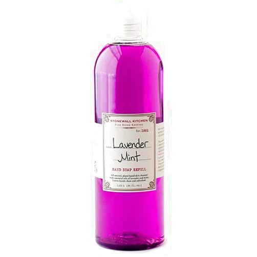 Stonewall Kitchen Lavender Mint Hand Soap Refill, 35 Ounces