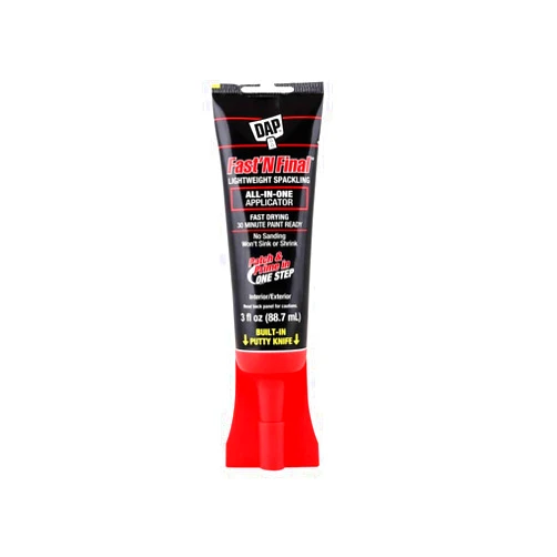 Dap Products 2 Set - DAP Products FAST'N Final Lightweight Spackling All-in-One Applicator 3.0 Fl Oz White