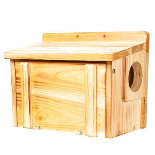 BalterFF Squirrel Houses for Outside Nesting Box Nest Funny Wooden Chipmunk House