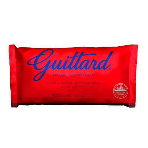 Guittard Chocolate Chips, Extra Dark Chocolate, 11.5 Ounce (Pack of 12)