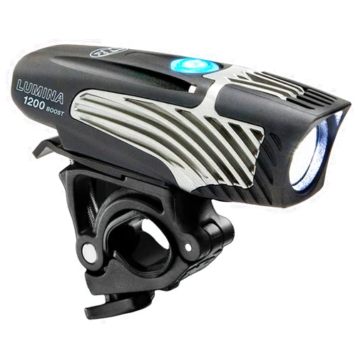 NiteRider Lumina 1200 Boost USB Rechargeable Bike Light Powerful Lumens Bicycle Headlight LED Front Light Easy to Install for Men Women Road Mountain City Commuting Adventure Cycling Safety Flashlight
