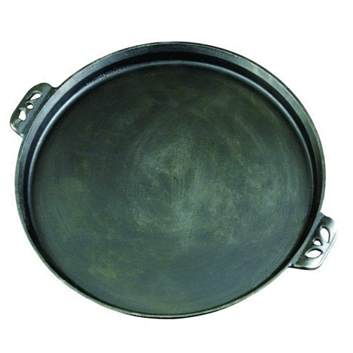 Camp Chef Cast Iron Pizza Pan - Pizza Pan Perfect for Indoor & Outdoor Use - 14