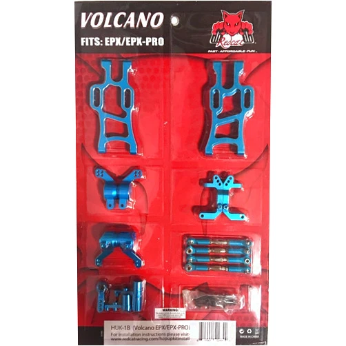 Redcat Racing HUK-1B Volcano EPX Hop Up Kit, Blue