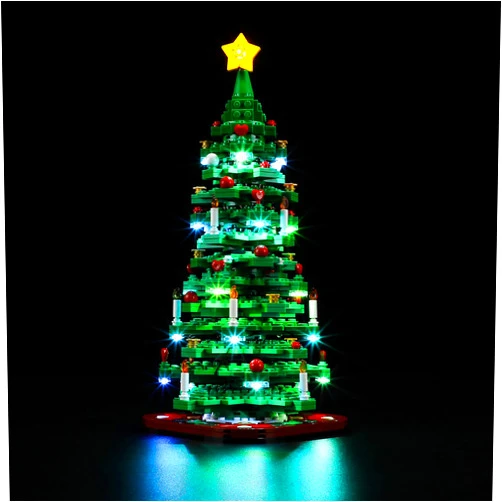 YEABRICKS LED Light for Lego-40573 Christmas Tree Building Blocks Model (Lego Set NOT Included)