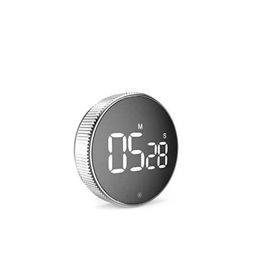 MONKEYD Magnetic Digital Timer for Kitchen Cooking Shower Study Stopwatch LED Counter Alarm Clock Manual Electronic Countdown