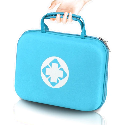 YIDERBO 299Pcs Car First Aid Kit for Home Camping Travel Essentials First Aid Blue Bag Emegency Supplies Household Items for College Students YIDERBO